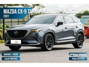 Jual bekas 2022 Mazda CX-9 2.5 AWD SUV Kuro Skyactiv-Odo 22 Rbuan DP RENDAH,lokasi di Banten