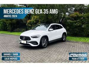 Jual bekas 2023 Mercedes-Benz AMG GLA35 2.0 4MATIC SUV Odo 5 Rbuan DP TERENDAH,lokasi di Banten