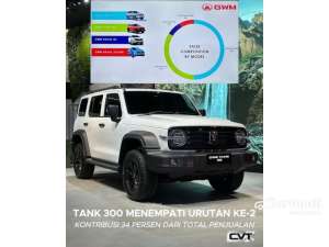 Jual bekas 2024 GWM Tank 2.0 300 HEV SUV paling MURAH Dan Ready Stock,lokasi di DKI Jakarta