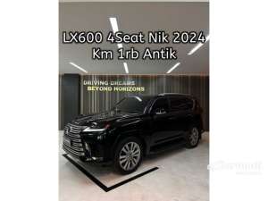 Jual bekas 2024 Lexus LX 600 3.4 VIP SUV,lokasi di DKI Jakarta