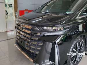 Jual bekas 2025 Toyota Vellfire 2,5 HEV Executive Lounge VIP Type Non Premium Color Hybrid Warna Hitam,lokasi di DKI Jakarta