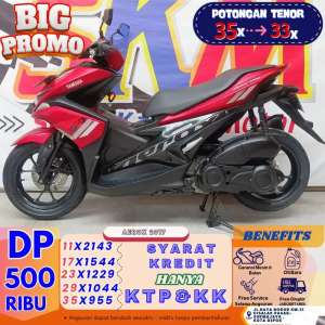 Jual bekas aerox thn 2017 dp500 proses 1hri guys cash credit,lokasi di Menteng