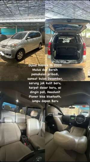Jual bekas AVANZA G MANUAL 2009,lokasi di 