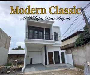 Cluster 2 lantai gaya eropa modern dekat pusat kota Depok kelapa dua lokasi di Pasar Minggu, tersedia melalui melalui situs Olx