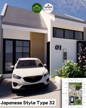 Dijual Rumah di Cileunyi, Jatinangor Bandung Desain Minimalis Jepang lokasi di Cileunyi, tersedia melalui melalui situs Olx