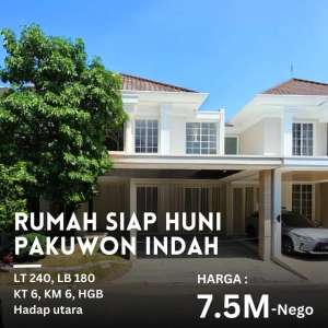 DIJUAL RUMAH PAKUWON INDAH LA RIZ WOOD MINIMALIS MODERN SIAP HUNI lokasi di Pakuwon, tersedia melalui melalui situs Olx