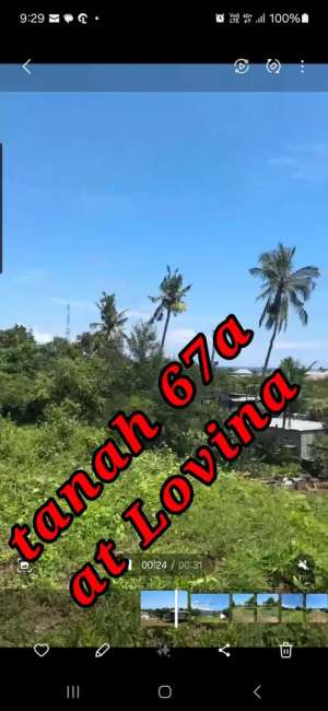 Dijual Tanah di area Lovina Singaraja Bali lokasi di Buleleng, tersedia melalui melalui situs Olx