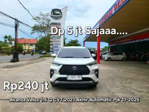 Jual bekas Dp5jt Avanza Veloz Q CVT 2021 Automatic,lokasi di 