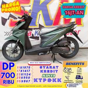 Jual bekas Gratis tenor 2bulan kredit beat deluxe keyless 2024,lokasi di Jatimulya