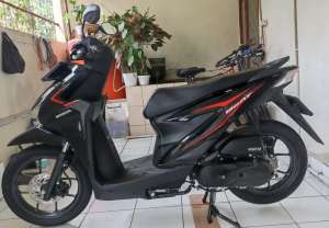 Jual bekas Honda beat CBS model terbaru 2024 plat Bekasi kabupaten,lokasi di Medan Satria