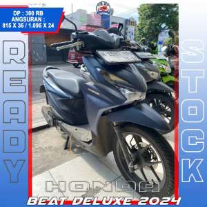 Jual bekas HONDA BEAT DELUXE 2024 BEKAS RASA BARU HIKMAH MOTOR KEPUH,lokasi di Sukun