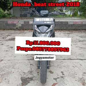 Jual bekas honda beat street tahun 2018 cashcredit,lokasi di Tangerang Selatan