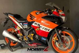 Jual bekas Honda cbr 250R cbu repsol modif 2011 mewah istimewa mantul,lokasi di Cilandak