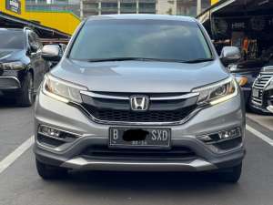 Jual bekas HONDA CRV PRESTIGE AUDIO FENDER AT SILVER 2016 SUNROOF NEGO SAMPAI DEAL SIAP PAKAI,lokasi di Jakarta DKI
