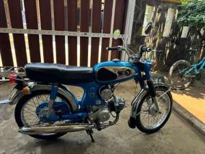 Jual bekas Honda S90 tahun 1969 Honda astra 69 biru,lokasi di Sooko
