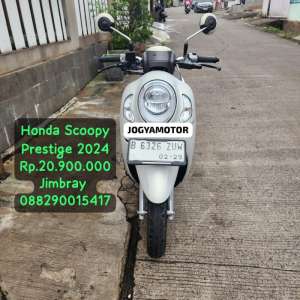 Jual bekas Honda Scoopy prestige 2024 motor bekas berkualitas,lokasi di Tangerang Selatan