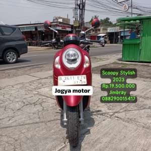 Jual bekas Honda Scoopy Prestige Th 2023 motor bekas berkualitas jogyamotor,lokasi di Tangerang Selatan