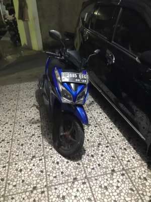 Jual bekas Honda Vario 125 KZR CBS ISSBiru Langka,lokasi di Cilodong