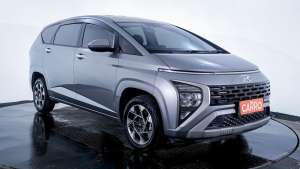 Jual bekas JUAL Hyundai Stargazer 1.5 Style AT 2022 Silver kilometer 18rb,lokasi di Jawa Barat