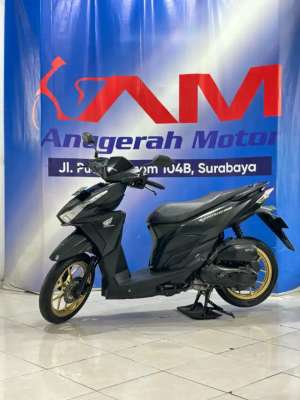 Jual bekas KM 8RIBU - HONDA VARIO 150cc iss Tahun 2017,lokasi di Waru