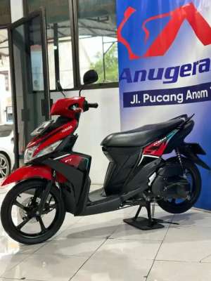 Jual bekas KM 9RIBU - Yamaha Mio M3 125 Cw Th 2022 bluecore,lokasi di Bubutan