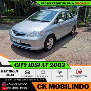Jual bekas Km24rb Honda City IDSI Matic 2003 SUPER ANTIK Simpanan Plastikan,lokasi di 