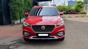 Jual bekas km34rb mg hs lux ignite turbo 2020 merah sunroof tangan pertama,lokasi di 
