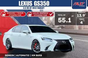 Jual bekas LEXUS GS 350 2012 UPGRADE FACELIFT 2017 3.5 V6 AT KM.86RB PJK PJGF2ST,lokasi di 