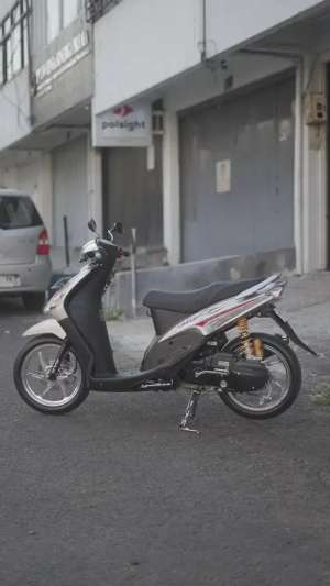 Jual bekas Mio sporty 2007 silver asli,lokasi di Bojongsoang