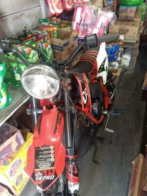 Jual bekas Motor Mini Trail 125 CC mesin 4 Tak,lokasi di Banjarmasin Timur