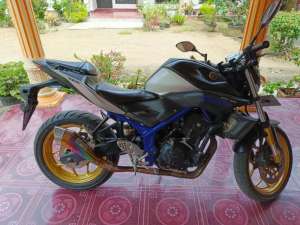 Jual bekas Motor Yamaha MT25 bukan R25 ninja 250 cc tahun 2015,lokasi di Suliki