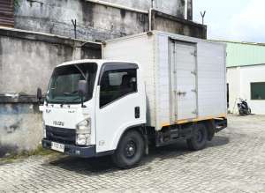 Jual bekas MURAHbanBARU CDE Isuzu elf engkel NLR 55 TX box aluminium 2023 bok,lokasi di Jakarta DKI
