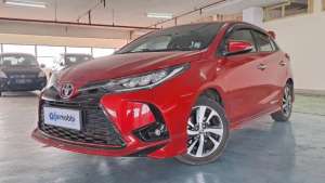 Jual bekas OLXmobbi TDP 12JT Toyota Yaris 1.5 S Bensin-AT 2021 Merah,lokasi di 