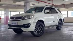 Jual bekas OLXmobbi TDP 13JT Toyota Fortuner 2.7 V 4x4 Bensin-AT 2015 Putih,lokasi di 
