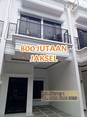 Rumah Cluster 2 Lantai rooftop SHM Bebas banjir di Jagakarsa Jaksel lokasi di Jagakarsa, tersedia melalui melalui situs Olx