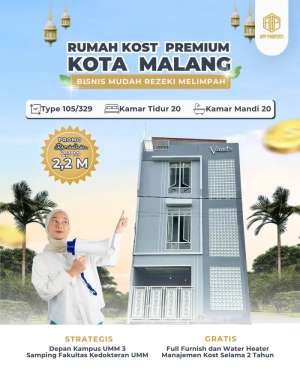 RUMAH KOS 20 KT 20 KM DEPAN KAMPUS UMM MALANG lokasi di Dau, tersedia melalui melalui situs Olx