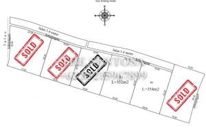 TANAH CANGGU PADONAN LINGKUNGAN VILLA MEWAH VIEW SAWAH lokasi di Kuta Utara, tersedia melalui melalui situs Olx