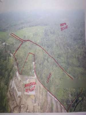 Tanah Premium Nempel Dengan Anantara Hotel Ubud Payangan Gianyar Bali lokasi di Ubud, tersedia melalui melalui situs Olx