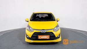 Jual bekas Toyota Agya 1.2 G TRD AT 2019 Kuning,lokasi di Kota Bekasi