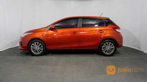 Jual bekas Toyota Yaris G AT 2017 Orange,lokasi di Kota Jakarta Selatan