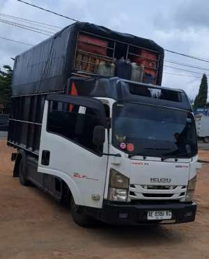 Jual bekas Truck elf giga bak kayu,lokasi di 