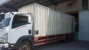 Jual bekas Truk box isuzu giga frr 190,lokasi di 