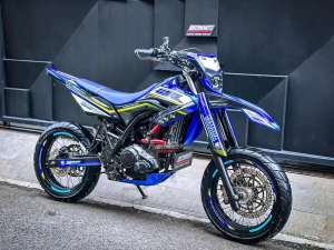 Jual bekas WR 155 SUPERMOTO WR155 SIAP TOURING MESIN SEHAT TERAWAT,lokasi di Serpong