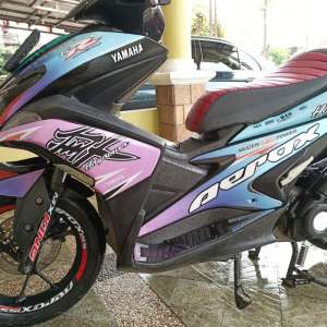 Jual bekas Yamaha aerox 2019 hitamBPKBkomplit,lokasi di Jakarta Selatan