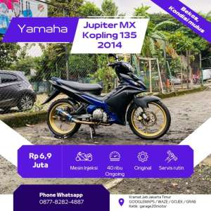 Jual bekas Yamaha Jupiter mx 135cc Modif Tahun 2014,lokasi di Jakarta Timur
