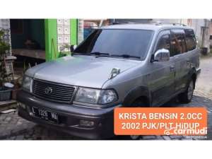 Jual bekas 2002 Toyota Kijang 2.0 Krista Long Petrol SUV BENSIN MANUAL MULUS NO MINUS READY,lokasi di Jawa Timur