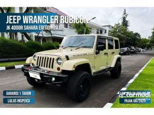Jual bekas 2011 Jeep Wrangler 3.8 Rubicon Unlimited 4 Door SUV Sahara edition Odo 28 Rbuan DP RENDAH,lokasi di Banten