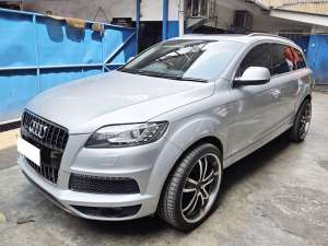 Jual bekas 2013 Audi Q7 3.0 TFSI QuattroFacelift Vr 22 Rawatan B Genap Pjk DES 2025 Body Mulus Interior Orsinil,lokasi di Jakarta DKI