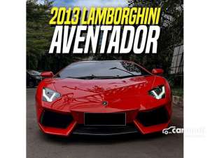 Jual bekas 2013 Lamborghini Aventador 6.5 LP700-4 Coupe Orange on Black,lokasi di DKI Jakarta