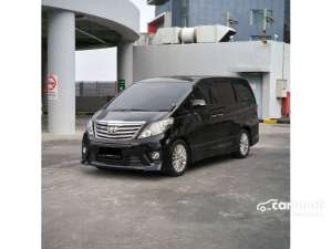 Jual bekas 2013 Toyota Alphard 2.4 S MPV BUILT UP PILOT SEAT TDP MULAI 5JT,lokasi di DKI Jakarta